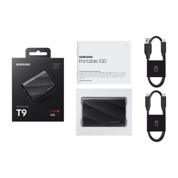 SAMSUNG SSD ESTERNO T9 4TB USB-C